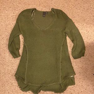 Quinn Green Sweater